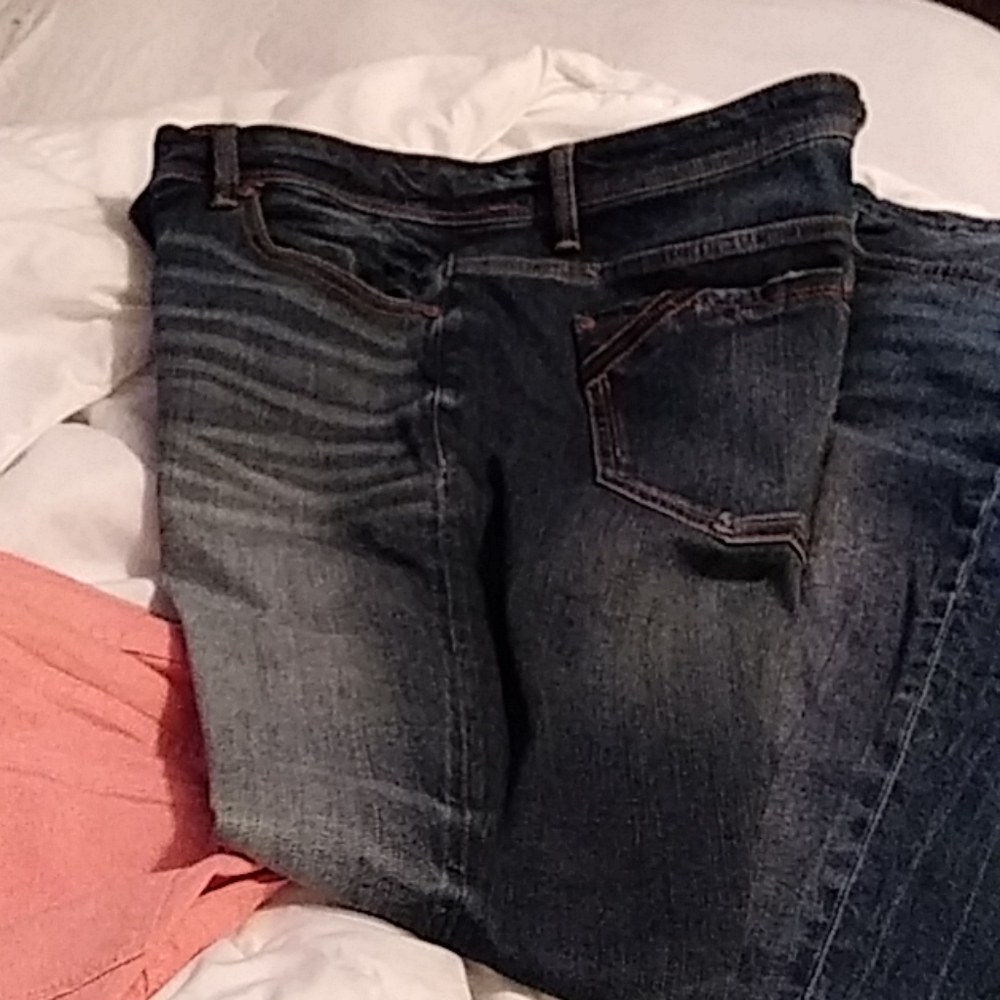 Buckle black jeans